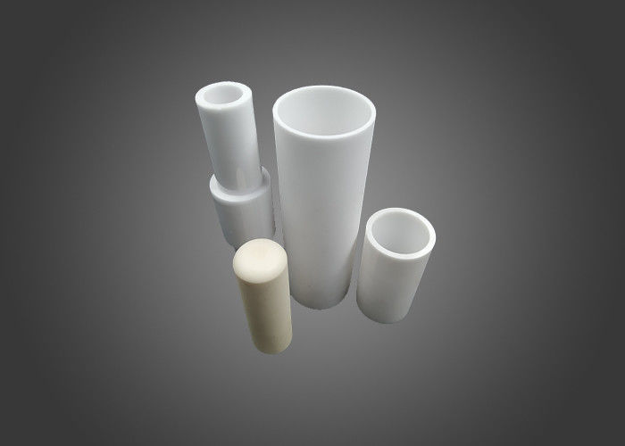 Industrial Large Dia Boron Nitride Ceramic , 99.7 % High Alumina Ceramic Tube